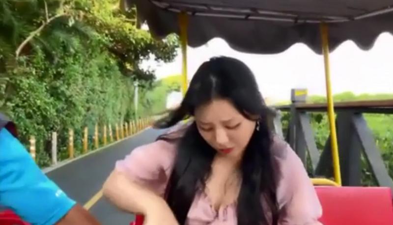 Nữ MC bị quấy rối tình dục khi đang phát trực tiếp-2