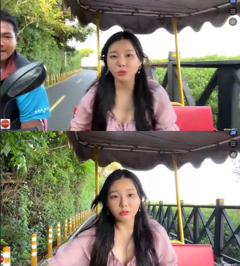 Nữ MC bị quấy rối tình dục khi đang phát trực tiếp-3