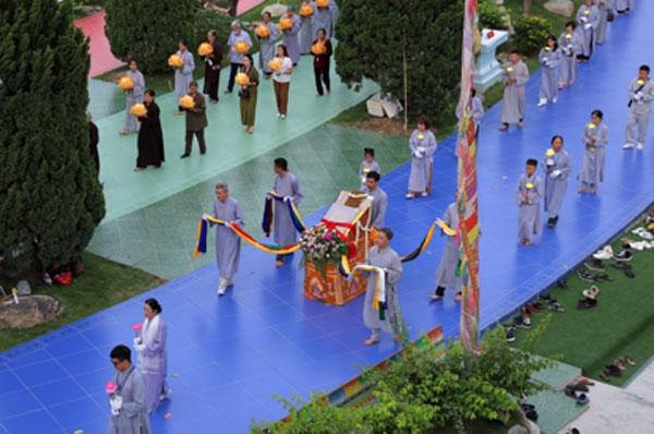 Lễ cung rước, khai mở và trưng bày Đại Tạng Kinh quý tại Bảo tháp Mandala Tây Thiên-5