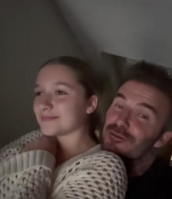 Cách thể hiện tình cảm của David Beckham với con gái 12 tuổi liệu còn phù hợp?-1