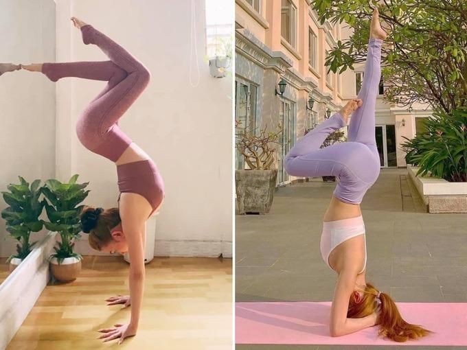 Mỹ nhân mét rưỡi Sĩ Thanh: Vóc dáng nóng bỏng, thay đổi cuộc đời nhờ yoga-7