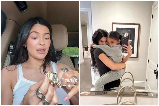 Con gái 5 tuổi của Kylie Jenner đeo đồng hồ Rolex gần 1 tỷ đồng