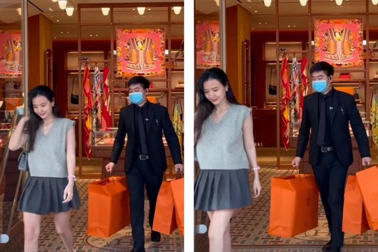 Bắt gặp thần tiên tỷ tỷ đi sắm cả núi Hermes, phải nhờ người hộ tống-4