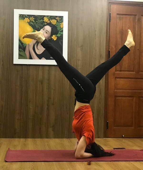 Quách Thu Phương U50 giữ vóc dáng gọn gàng nhờ chăm tập Yoga-7