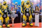 Tiểu Vy, Kim Tuyến khoe sắc trên thảm đỏ 'Transformers'