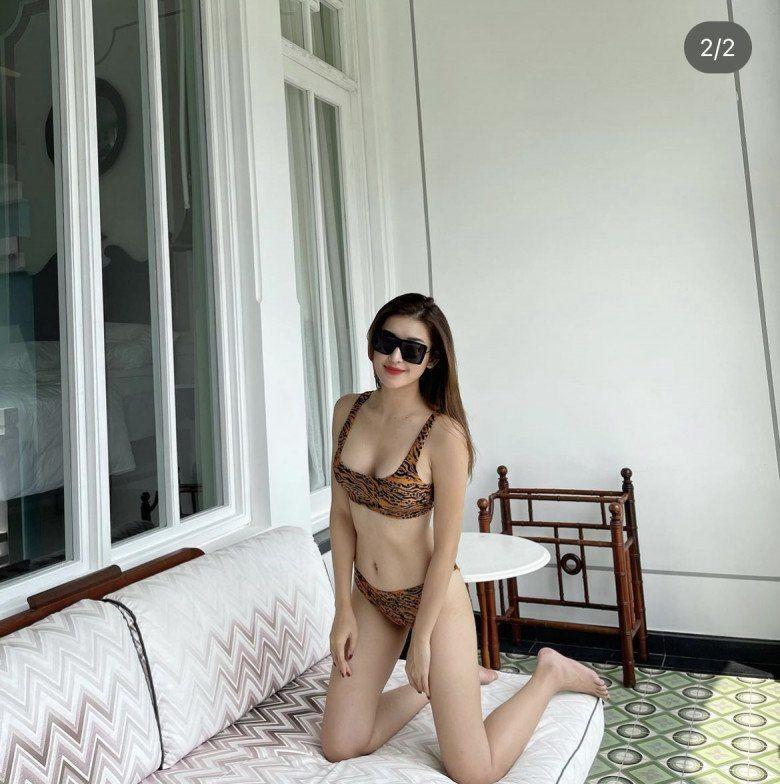 Á hậu Huyền My có làn da đẹp như lụa nhờ đắp tiền lên mặt-4