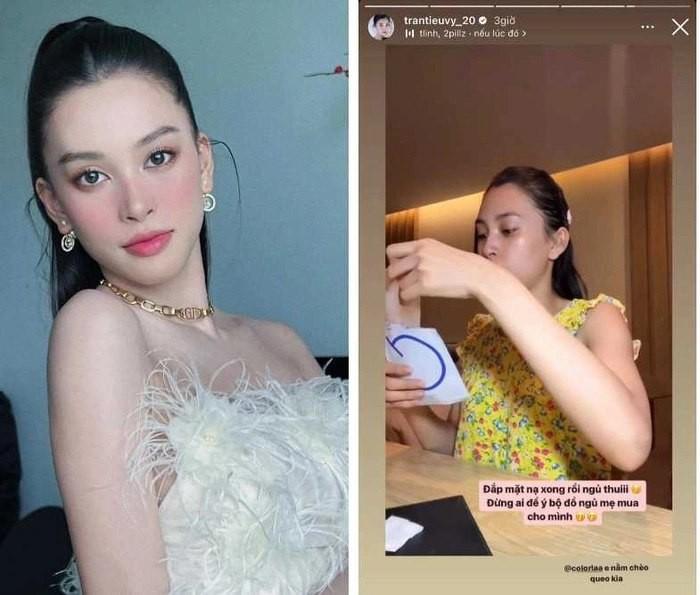 Hoa hậu Tiểu Vy lộ ảnh không phấn son, khác hẳn ngày thường-11