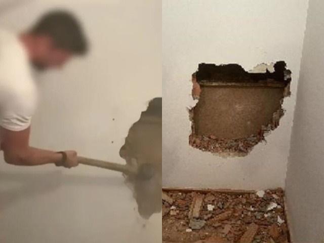 Cô gái bốc hơi sau chia tay, 9 năm sau người thân phát hoảng khi đục tường-2