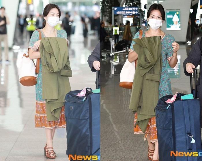 Style váy mùa hè trẻ trung của Song Hye Kyo-3
