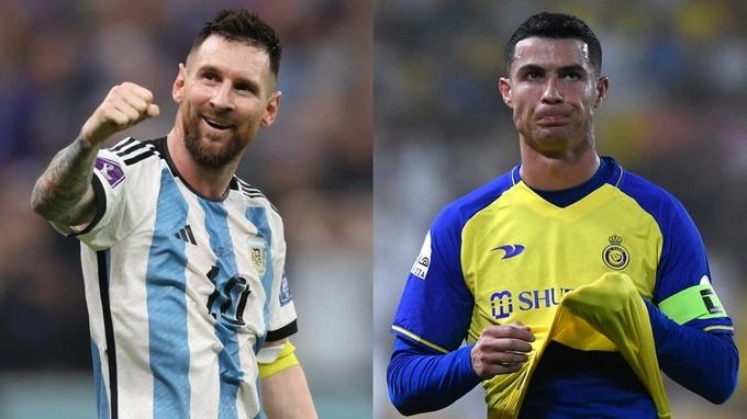 Phản ứng của C.Ronaldo sau khi Messi tới Mỹ chơi bóng-2