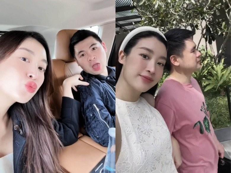 HH Đỗ Mỹ Linh khoe ảnh khóa môi cùng chủ tịch nghìn tỷ-5