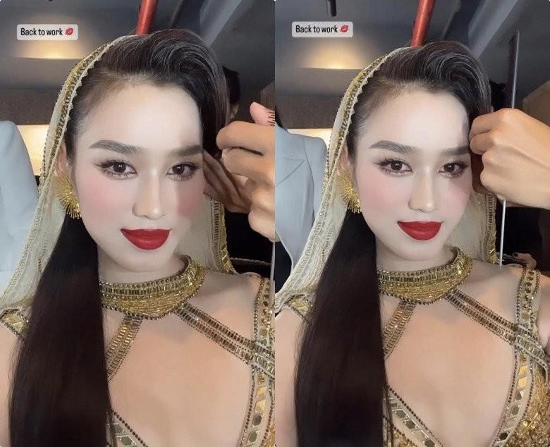 Cùng son đỏ, Hà Hồ đánh lên mãi keo, Đỗ Thị Hà như drama phim cung đấu-4