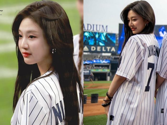 Ảnh chưa chỉnh sửa aespa ném bóng mở màn ở New York gây xôn xao-3