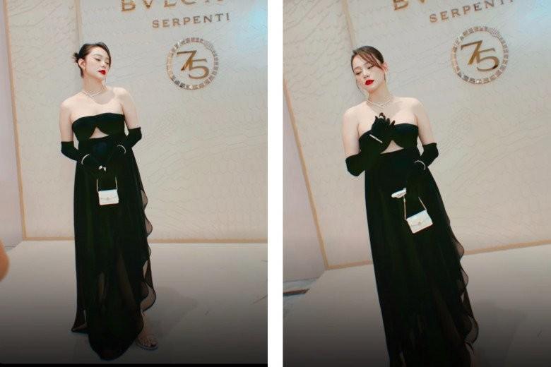 Minh Hằng mang thai gần 7 tháng đi sự kiện giấu triệt để chiếc bụng-2