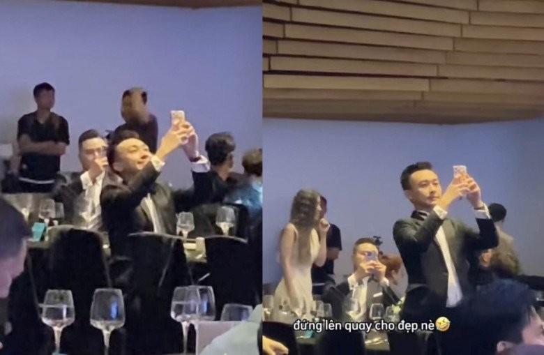 Lê Âu Ngân Anh được chồng cúi người chỉnh váy giúp giữa nghi vấn mang thai-5