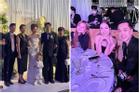 Dàn sao Việt mặc toàn trang phục màu đen dự lễ cưới ca sĩ Jaykii và Mai Anh