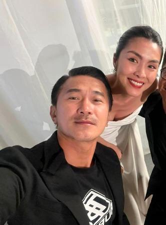 Hà Tăng tự tay make up cho 1 sao nam Vbiz-3