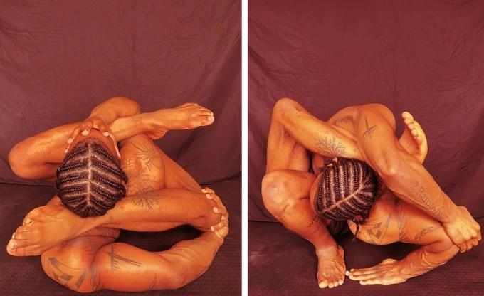 Tập yoga, nam vũ công vặn xoắn cơ thể tới mức gây sợ hãi-2