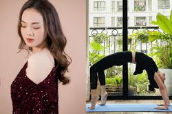 Vợ NSND Công Lý tuổi 40 trẻ đẹp nhờ hơn 10 năm 'nghiện' yoga