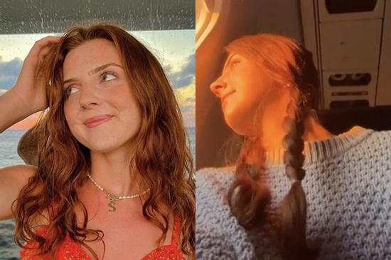 Cô gái trẻ đi làm bằng máy bay để tiết kiệm tiền thuê nhà