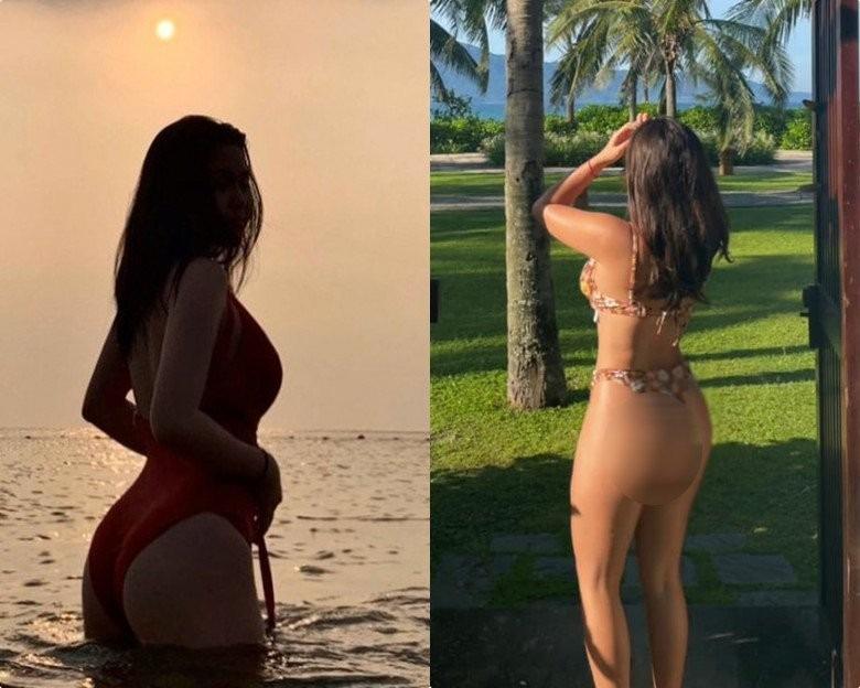 2 con gái của Phượng Chanel lên đồ bó sát khoe dáng chất như gái Tây-14