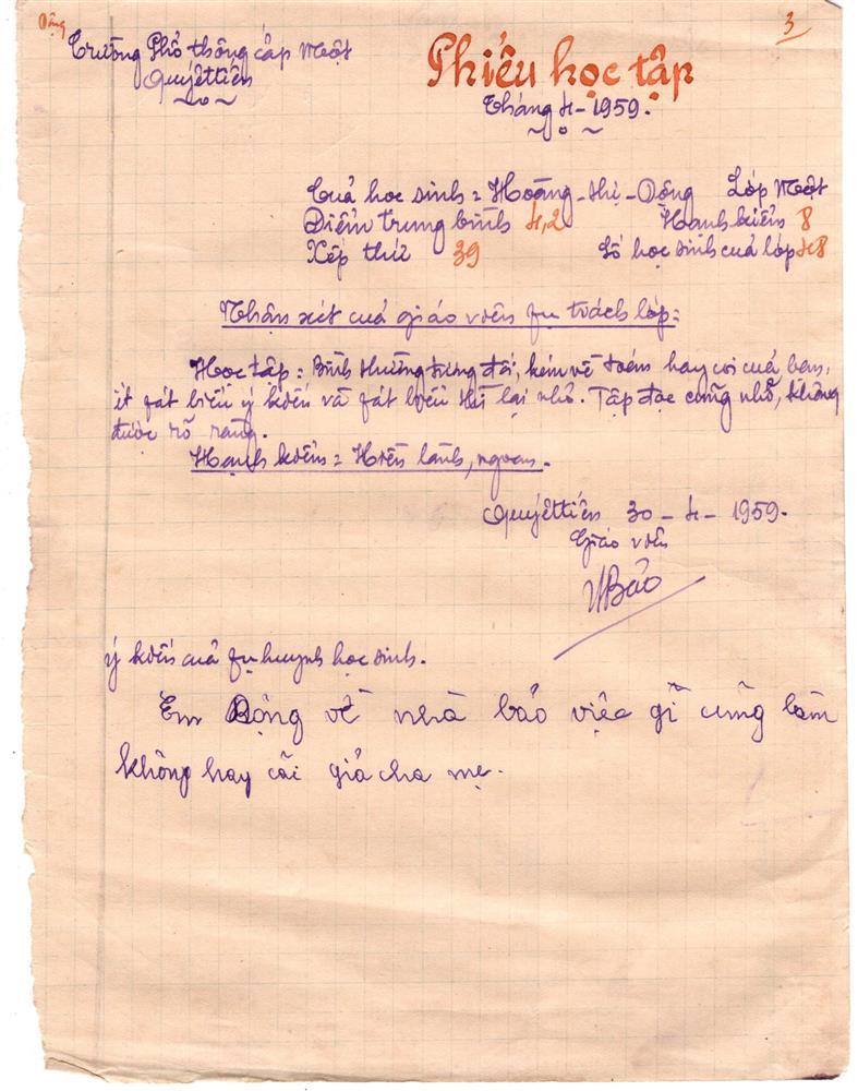 Dở cười dở mếu với những bản nhận xét chê tơi tả thời ông bà ta-2