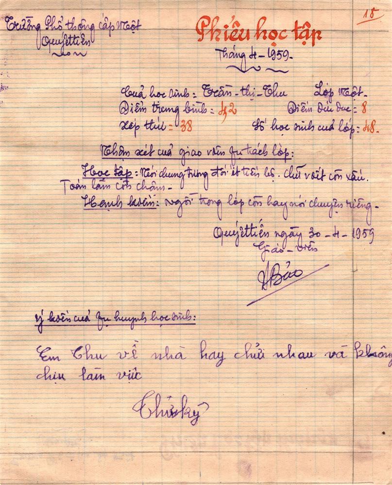 Dở cười dở mếu với những bản nhận xét chê tơi tả thời ông bà ta-7