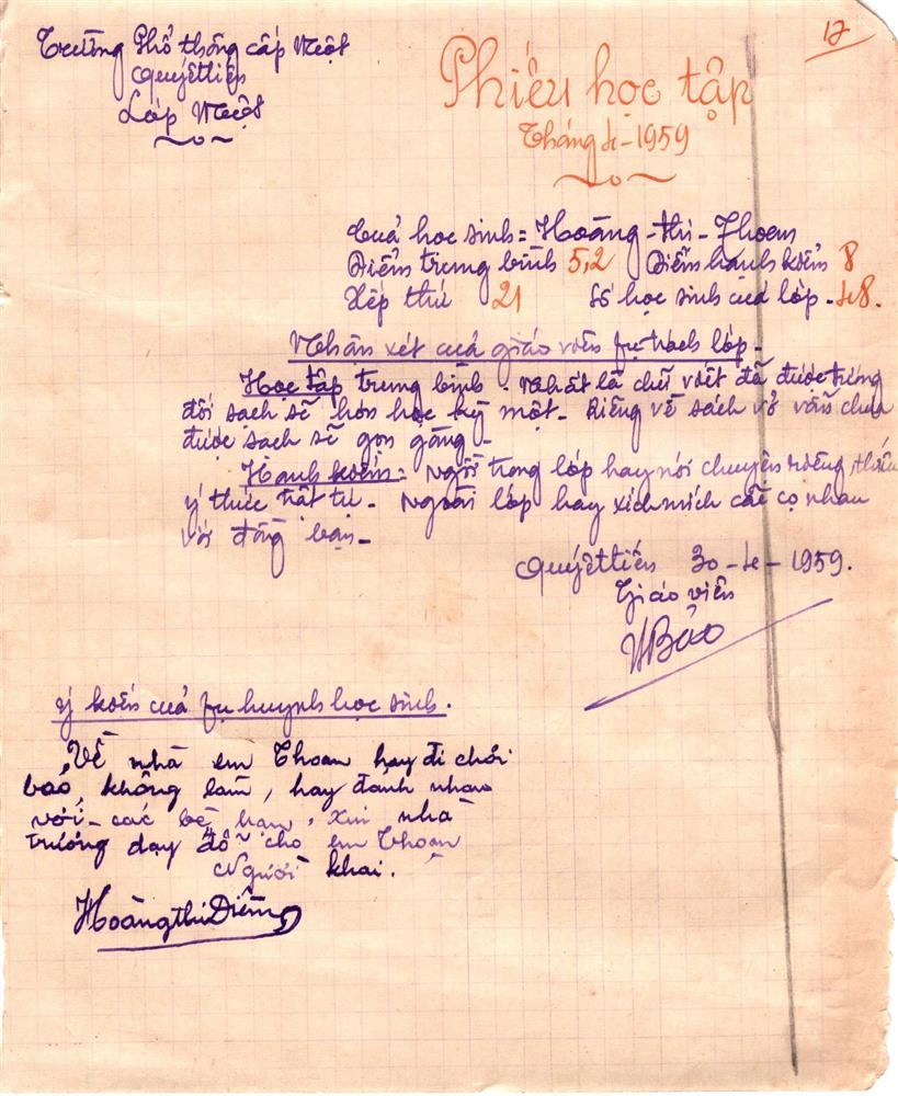 Dở cười dở mếu với những bản nhận xét chê tơi tả thời ông bà ta-4