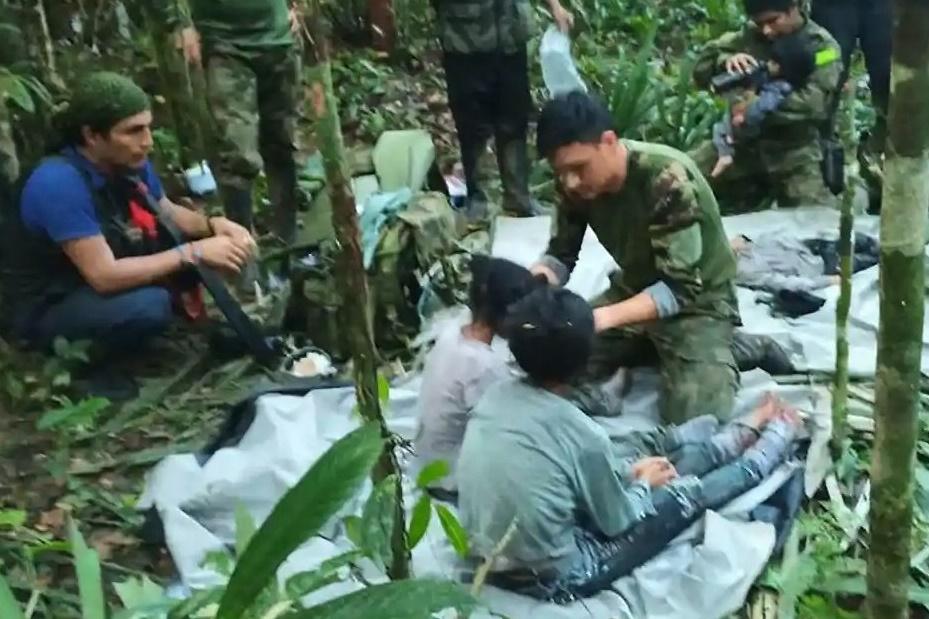 Video giải cứu 4 đứa trẻ sống sót thần kỳ hơn 40 ngày trong rừng Amazon-3