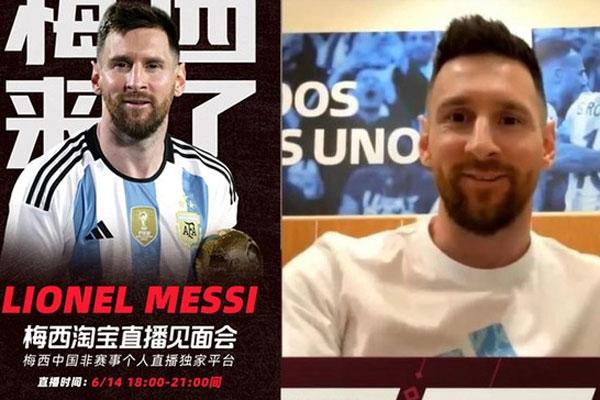 Messi sắp livestream bán hàng tại Trung Quốc-1