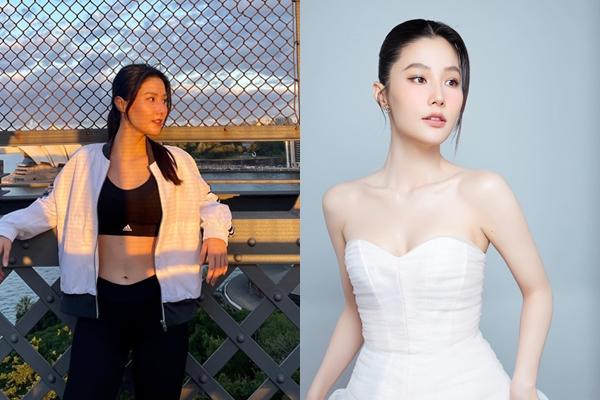 Diễm My 9X bẻ cong cơ thể giữa công viên, chuốt thân hình búp bê-14