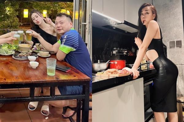 Váy tàng hình như lưới đánh cá được chị em lăng xê từ thảm đỏ đến vỉa hè-16