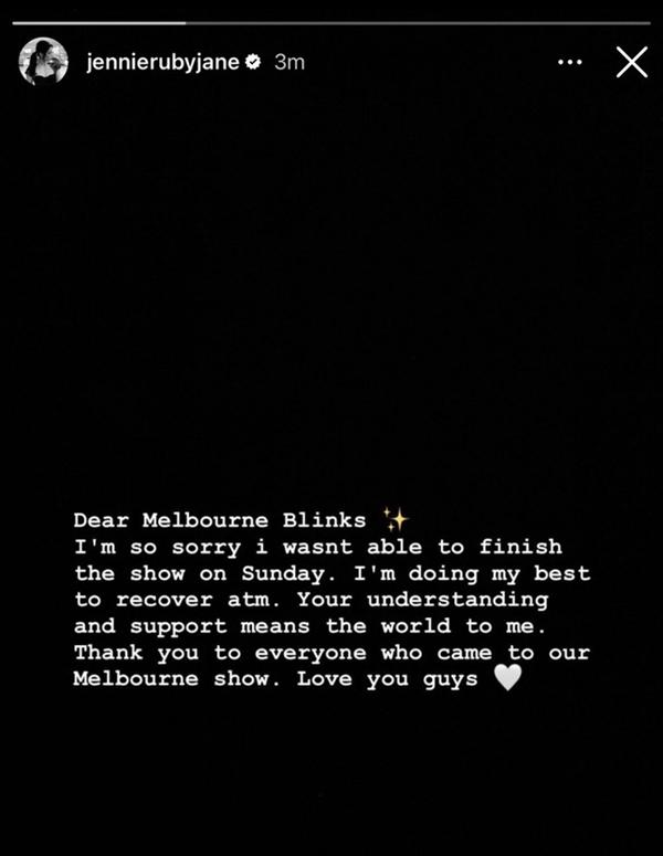 Jennie (BlackPink) xin lỗi-2