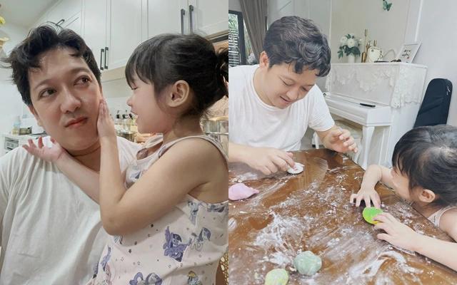 Cường Đô La, Trường Giang và những ông bố Vbiz được con bám hơn mẹ-3