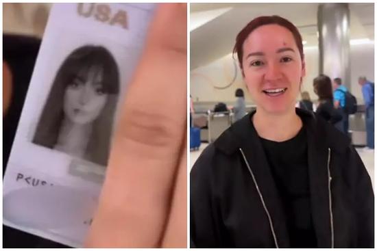 Cô gái gặp sự cố ở sân bay vì ảnh hộ chiếu quá xinh, khác xa thực tế