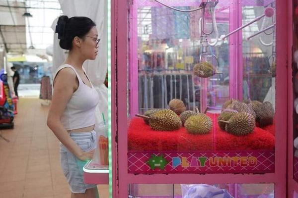 Chán chơi gắp thú, dân tình thích thú rủ nhau đi gắp sầu riêng-1