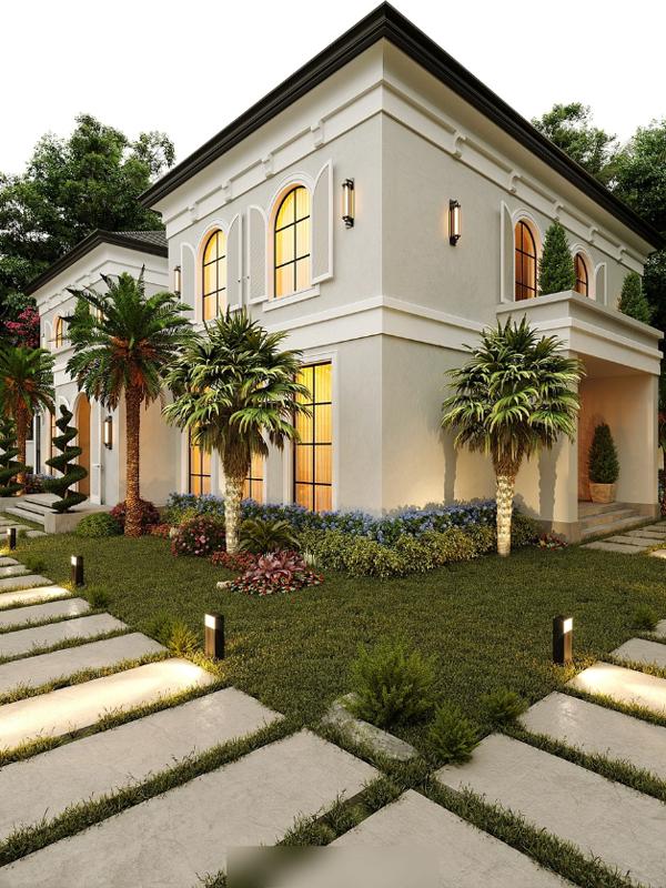 Sống ở Mỹ nhưng Phạm Hương vẫn chi tiền khủng xây biệt thự cho mẹ ở quê nhà-1