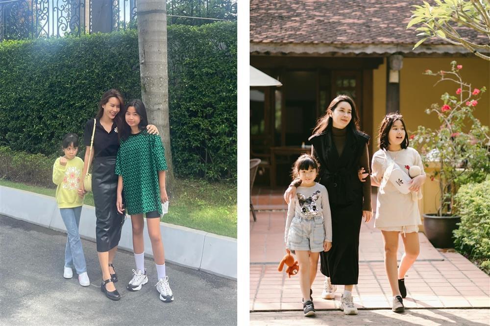 Con gái Hồ Hoài Anh bên bố mặc giản dị, qua mẹ sành điệu như mẫu nhí-7