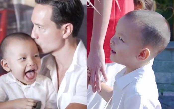 Cậu út Leon nhà Hà Hồ làm biểu cảm tấu hài-2