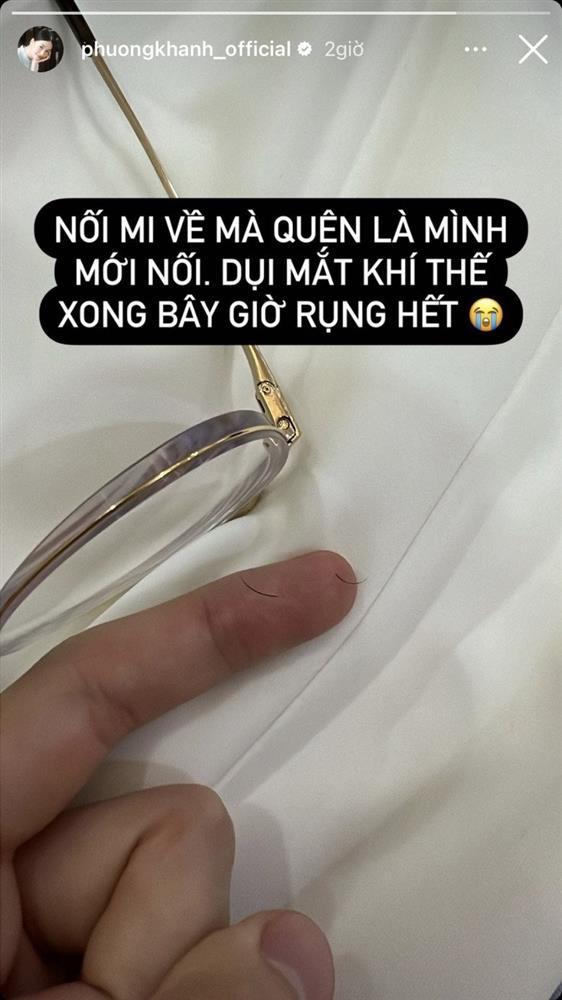 Phương Khánh hốt hoảng khi rụng hết lông mi vì sai lầm mà chị em thường mắc-3