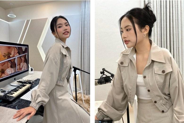 Thoát nét cô bé dân ca, Phương Mỹ Chi diện váy ôm sát khoe dáng nảy nở-11