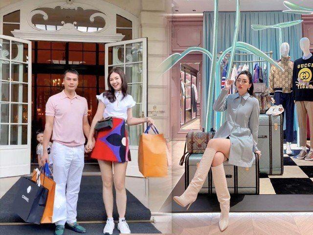 Cặp chị em Á hậu Việt Nam làm dâu hào môn, giờ là mẹ bỉm ăn mặc toát mùi tiền-6