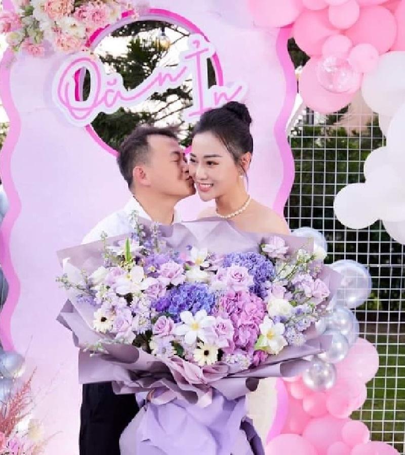 Xôn xao Phương Oanh mặc váy cưới, nghi vấn đẩy nhanh tốc độ sau đăng ký kết hôn-13