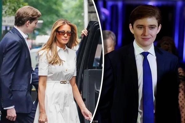 Barron Trump - từ con trai tỷ phú đáng yêu đến anh chàng cao 2,01m-12