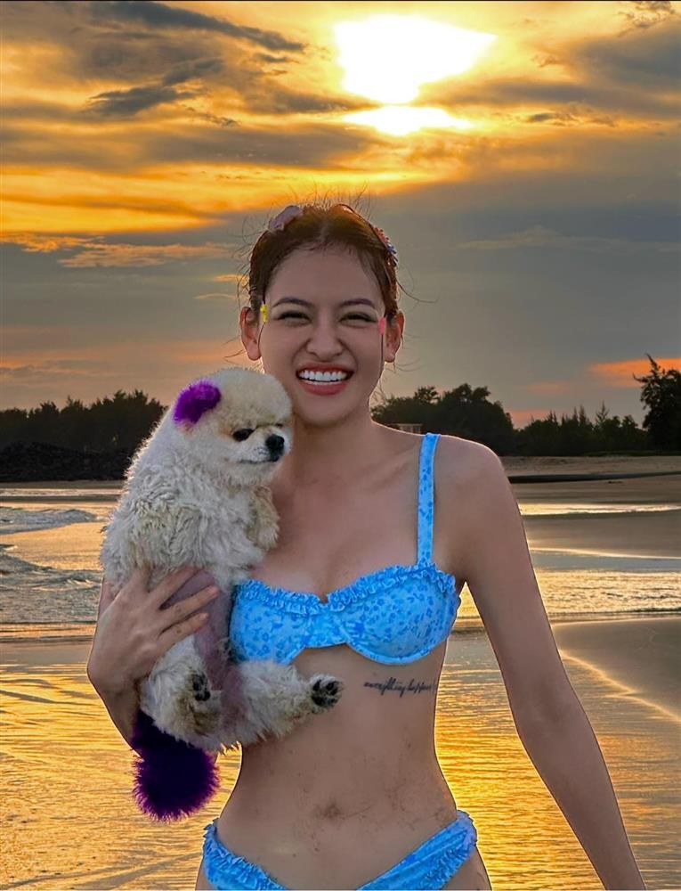 Bạn gái Mạnh Trường khoe bộ sưu tập bikini khiến fan tròn mắt-16