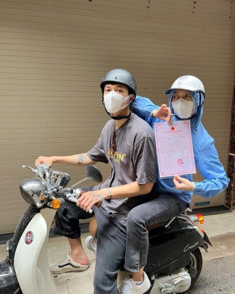 Soi thời trang đi đăng ký kết hôn của dàn sao Việt-3