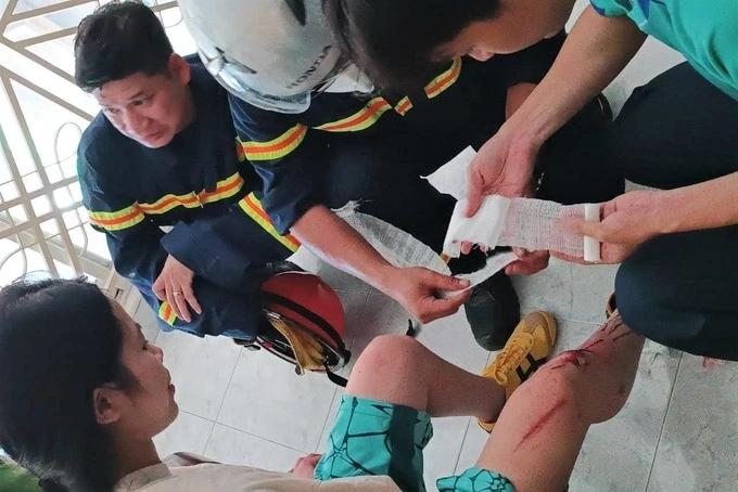 Lời kể của người phụ nữ rơi từ tầng 4, kẹt giữa 2 vách nhà chỉ vì cứu mèo-3