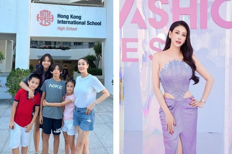 Cô Bống Hồng Nhung đọ style cháu gái Hoa hậu: U60 mặc áo soi thấu nội y-7