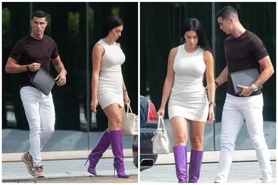 Ronaldo và bạn gái xuất hiện trên đường phố, đập tan tin đồn chia tay