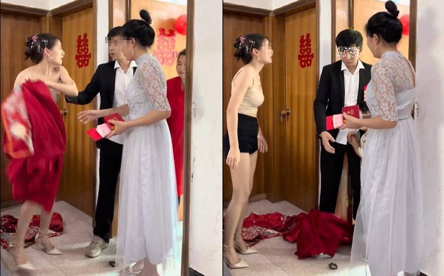 Phát hiện bí mật của chú rể, cô dâu cởi váy cưới bỏ về-2